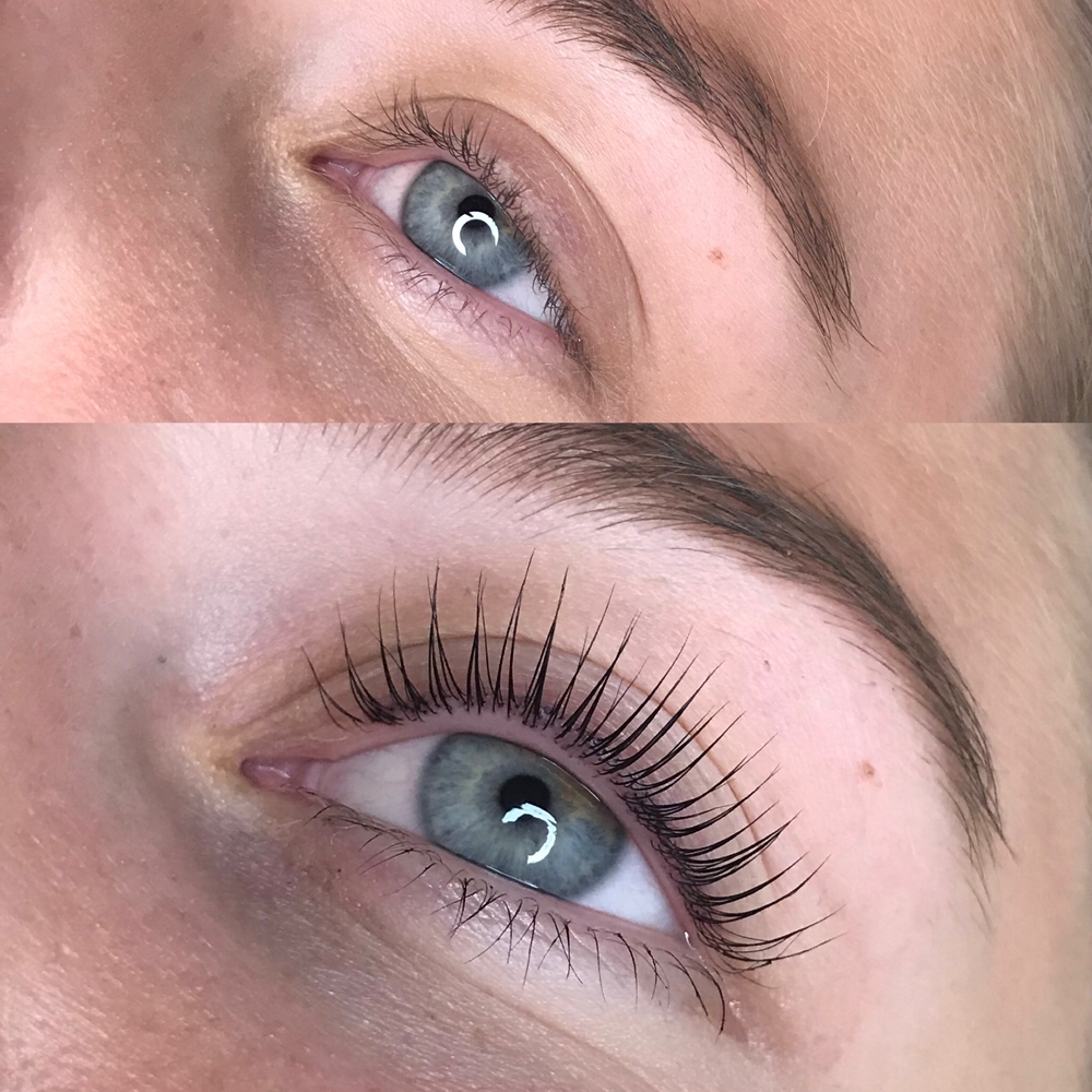 Yumi keratin lash lift – salongsresultat av Amanda Da Silva, 27 juni 2019