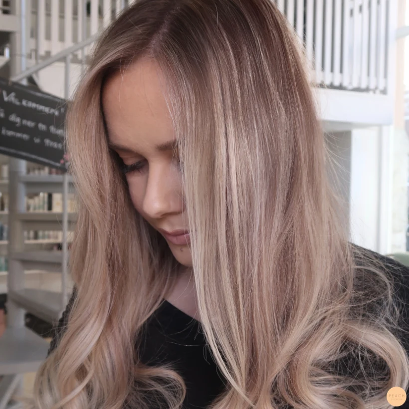 Soft blond med mer kontraster
