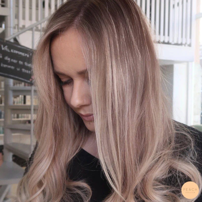 Soft blond med mer kontraster