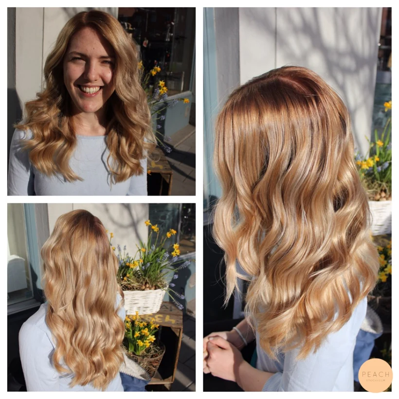 Balayage på Peach Stockholm
