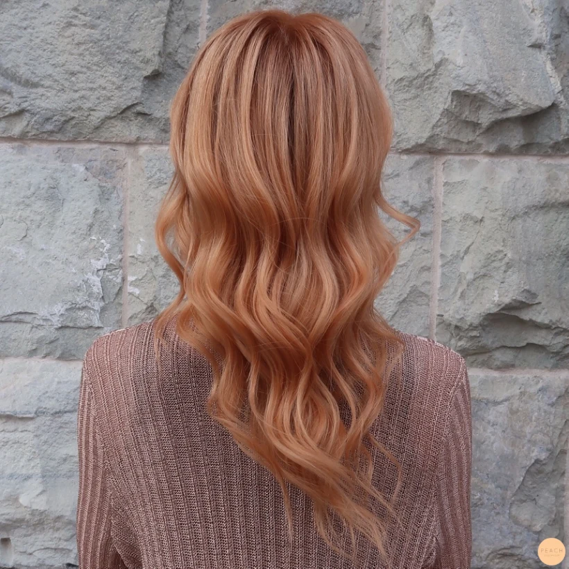 Strawberry copper blonde