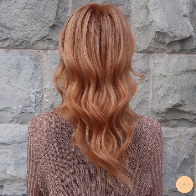 Strawberry copper blonde