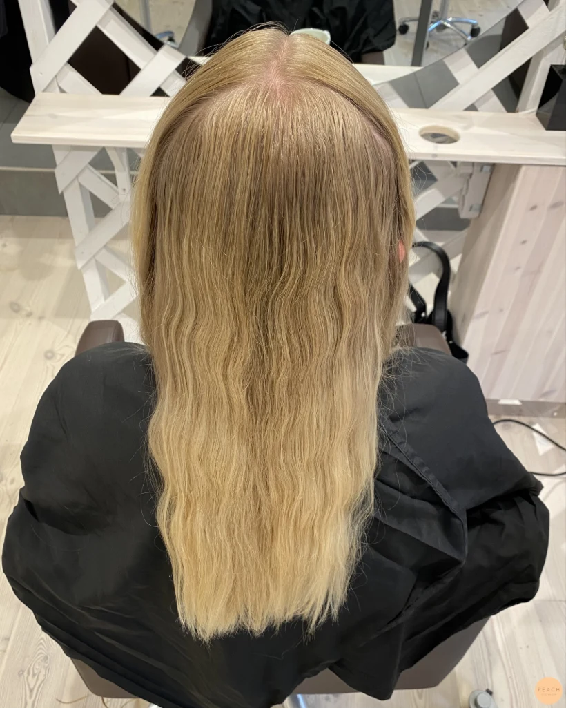 Icy blonde