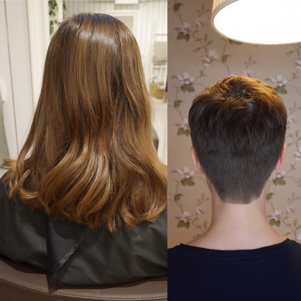 Pixie cut