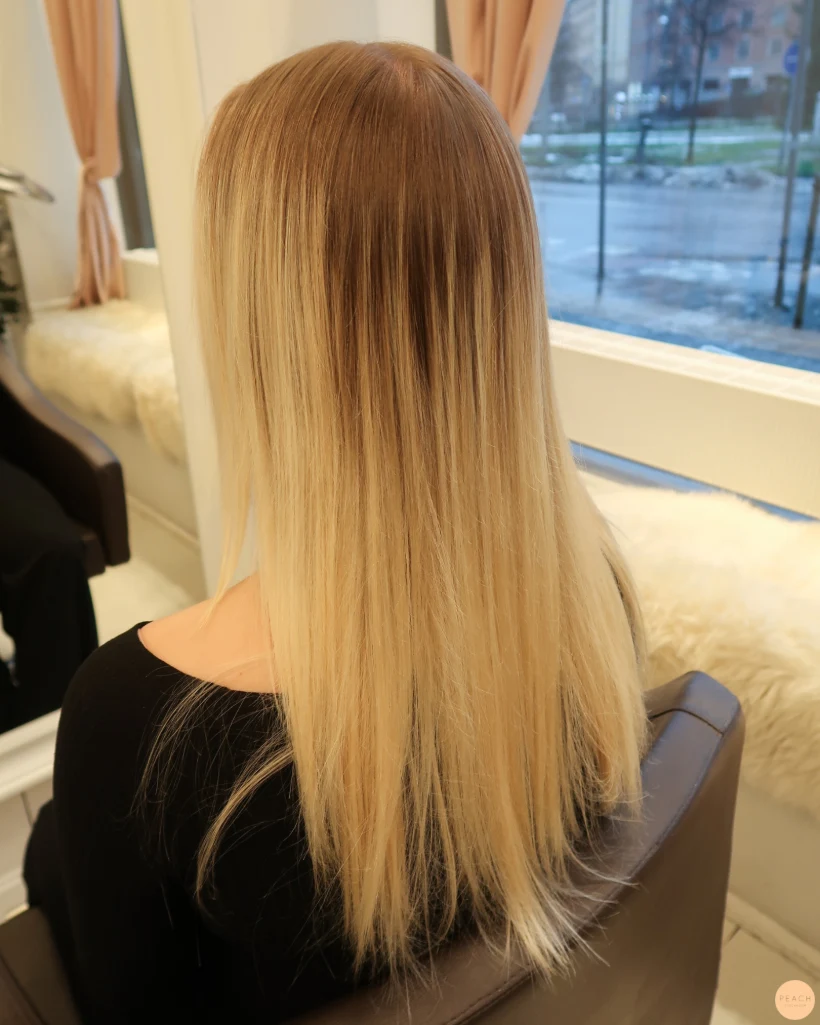 Kall blond hårfärg
