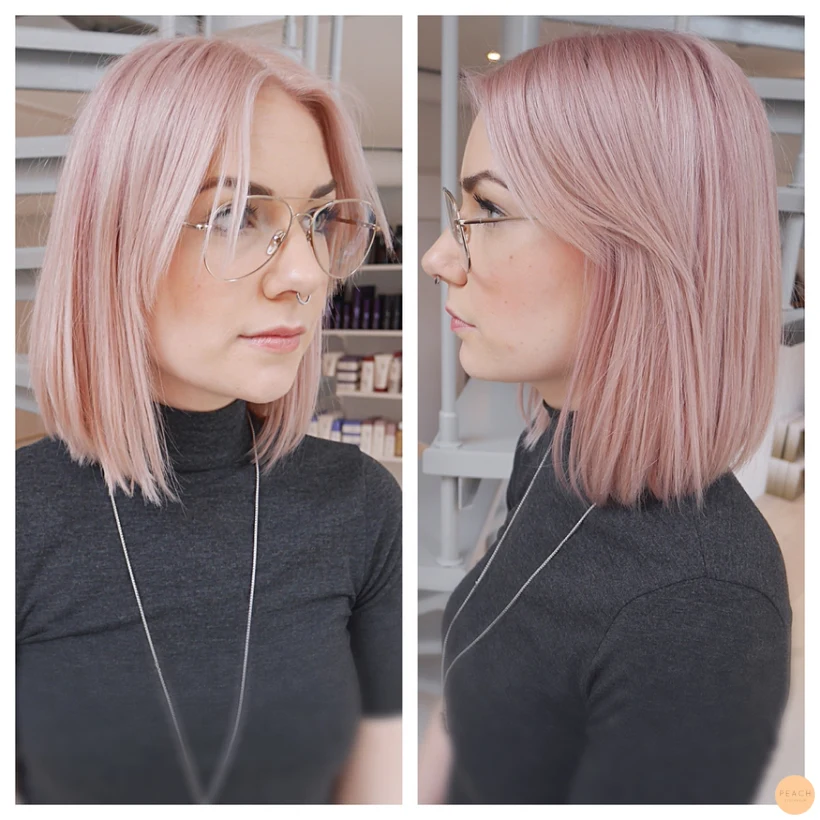 Helblekning med en rosa touch ✨