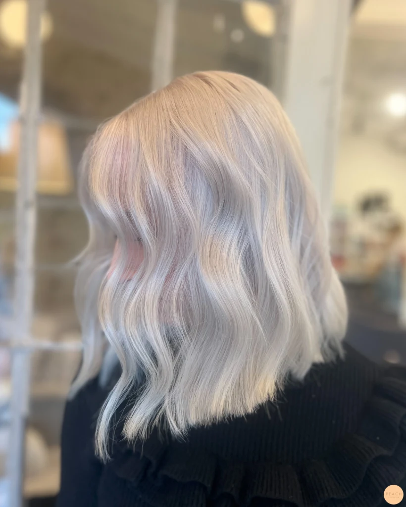 Pearl blonde hair 🤍✨