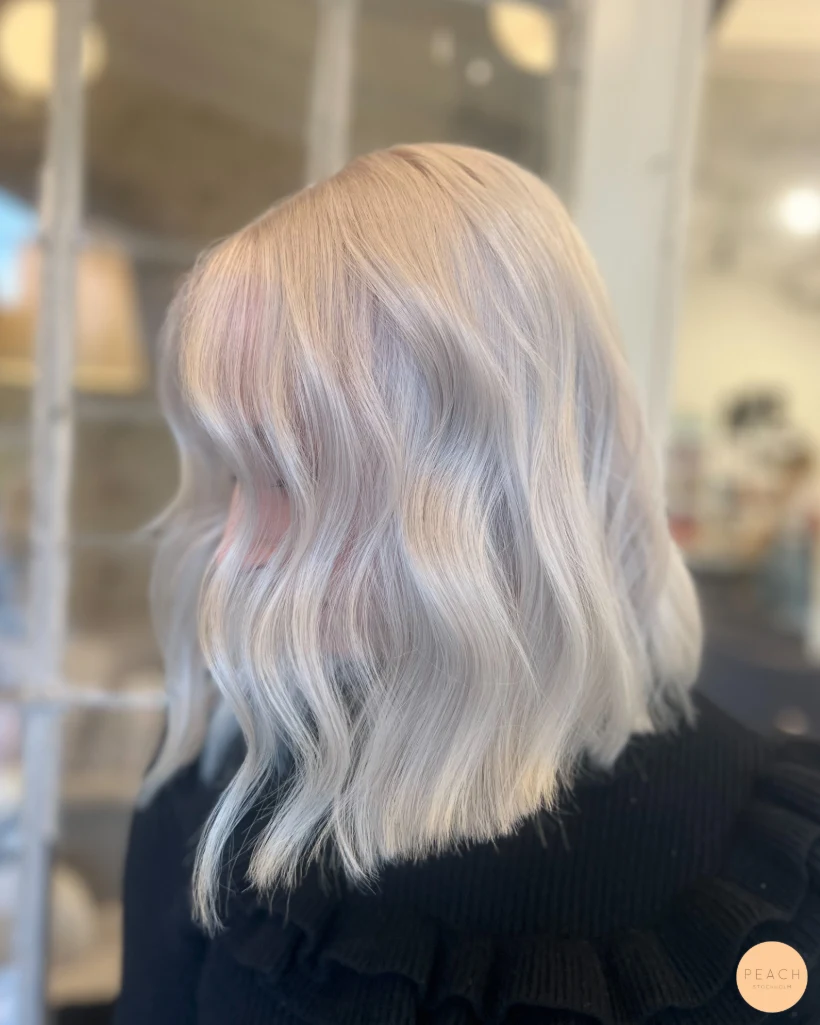 Pearl blonde hair 🤍✨