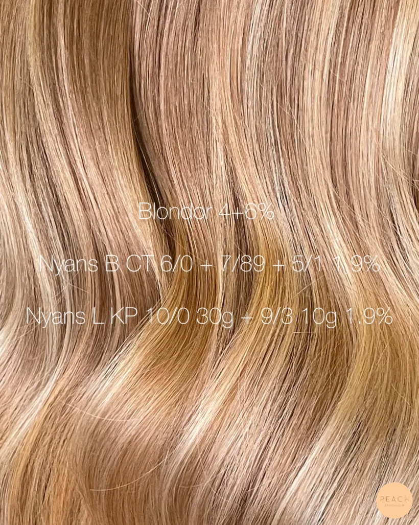Toffee blonde hair color 💫