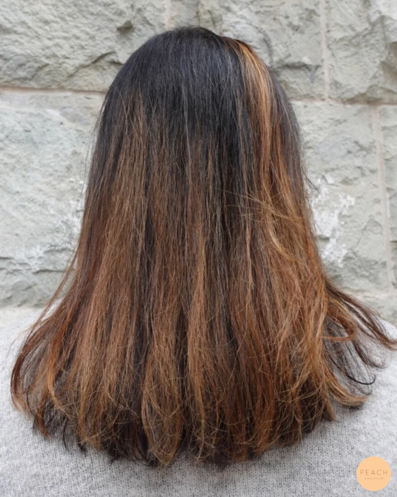 Hairtalk med chokladbruna toner