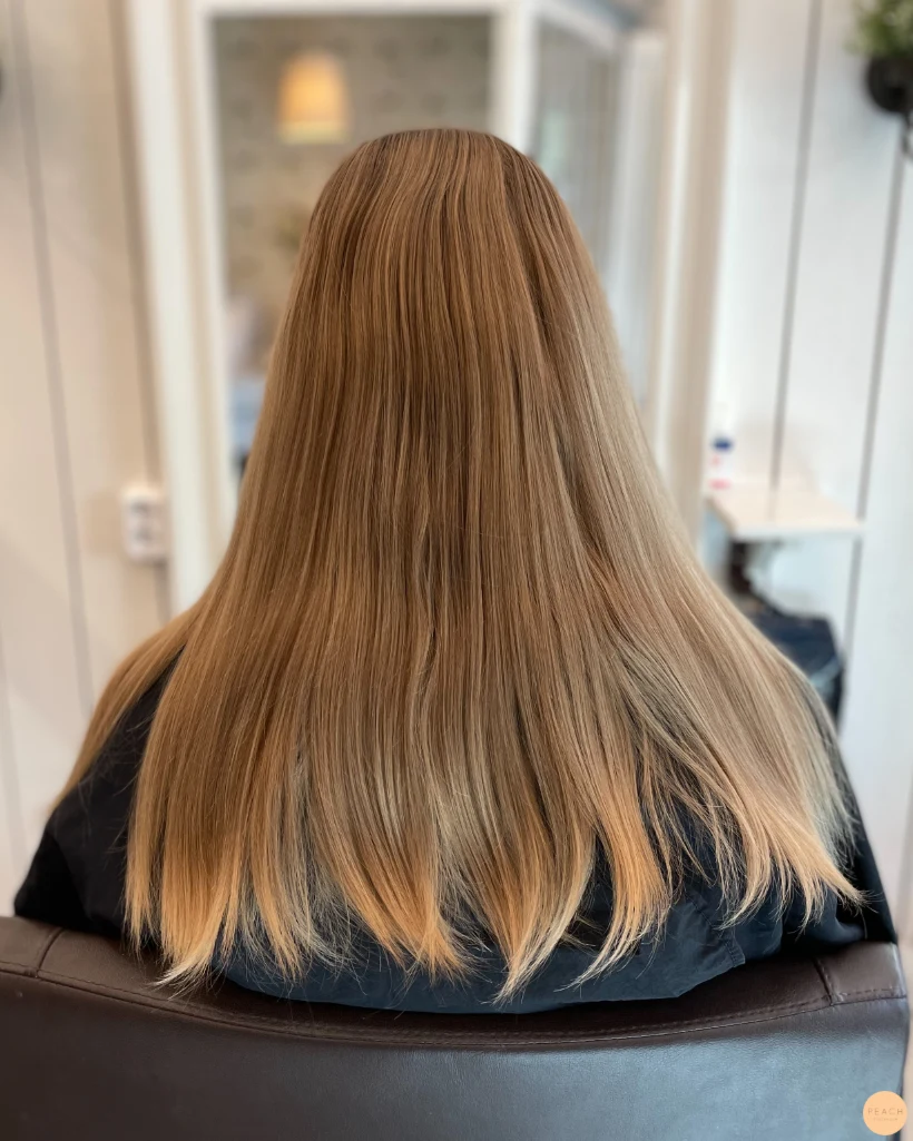 Soft balayage hår