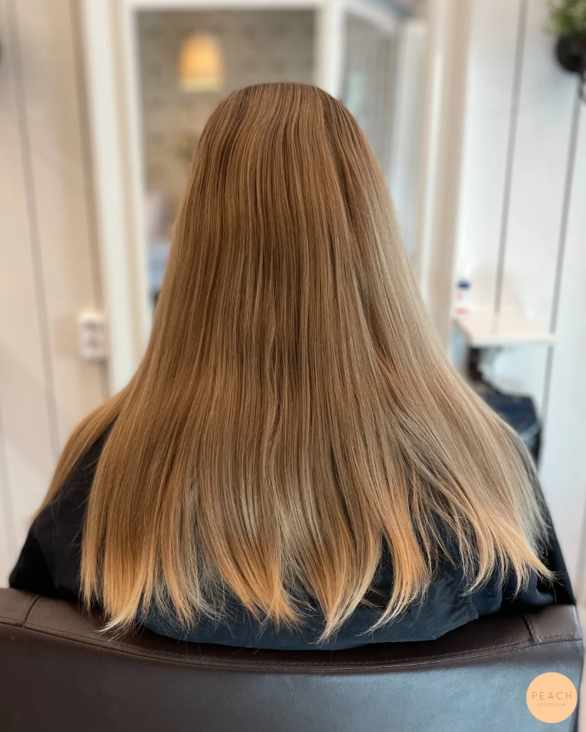 Soft balayage hår