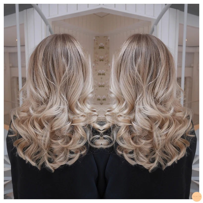 Blond hårfärg