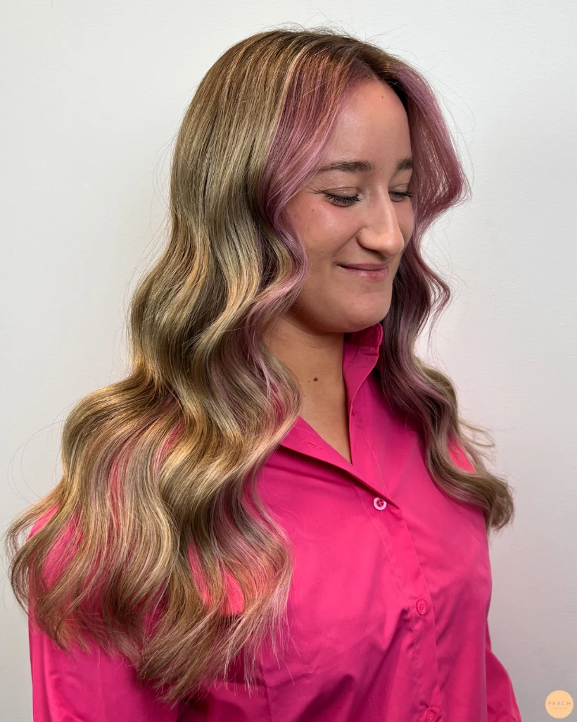 Color blocking hair techniques