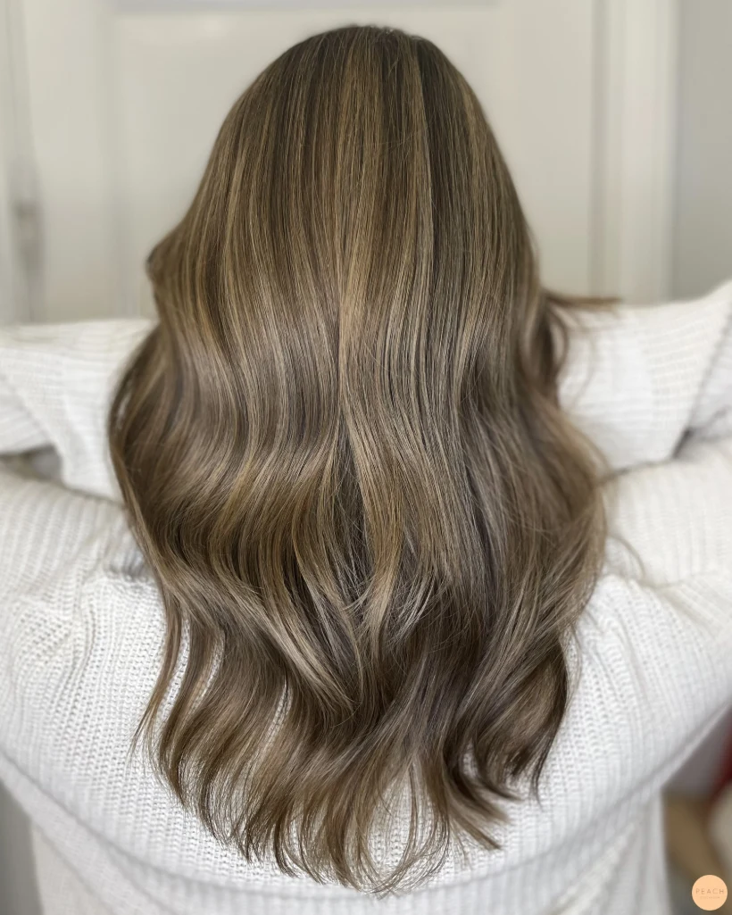 Teasylights slingor blandat med balayage