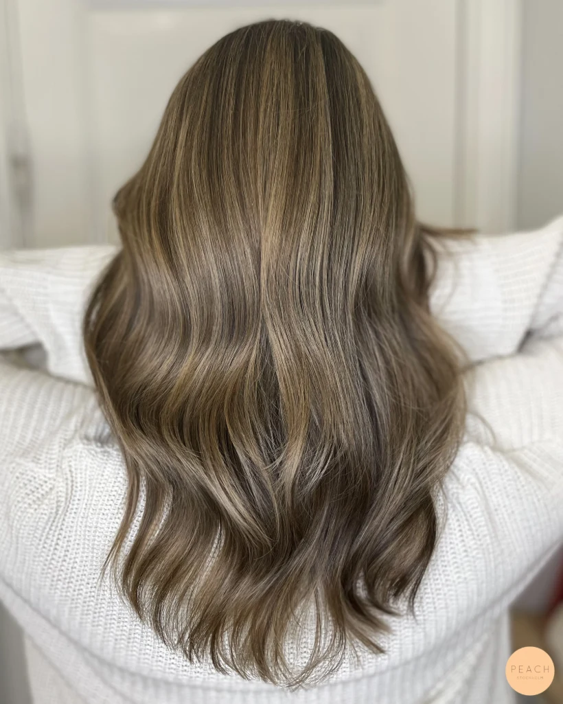 Teasylights slingor blandat med balayage