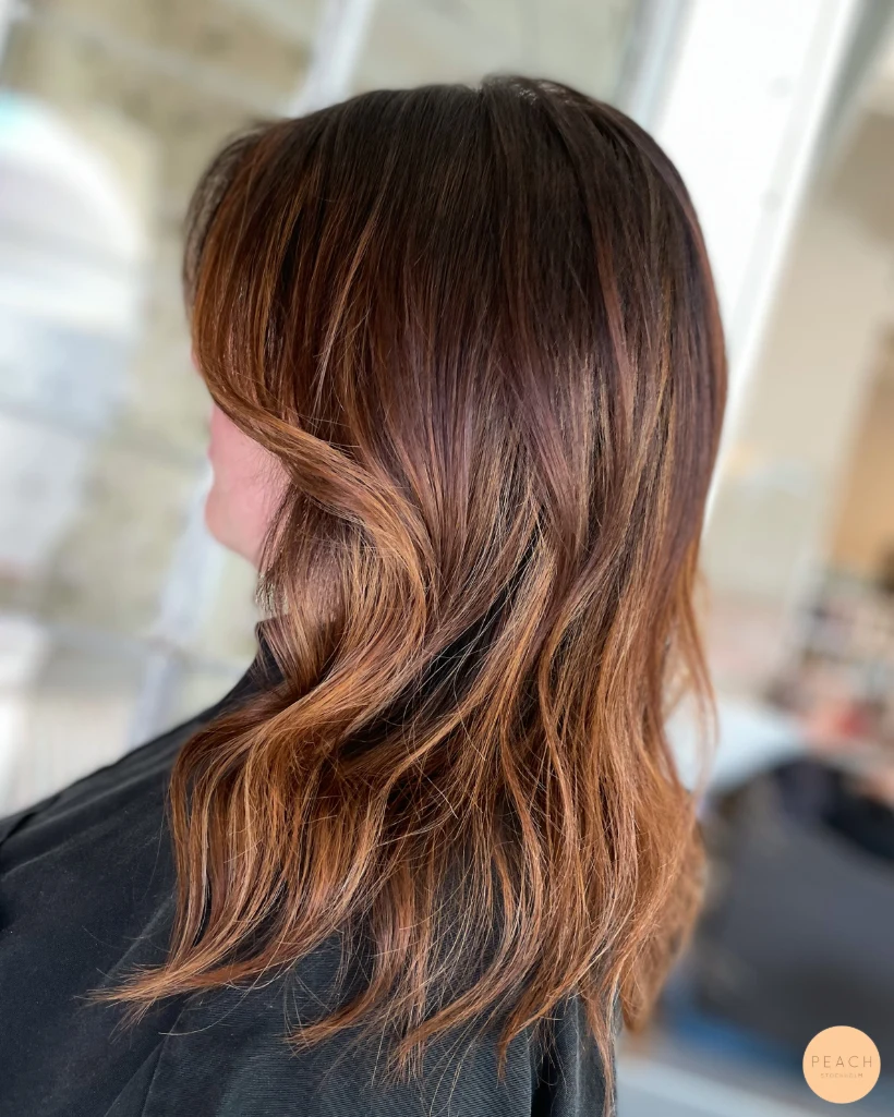 Koppar balayage