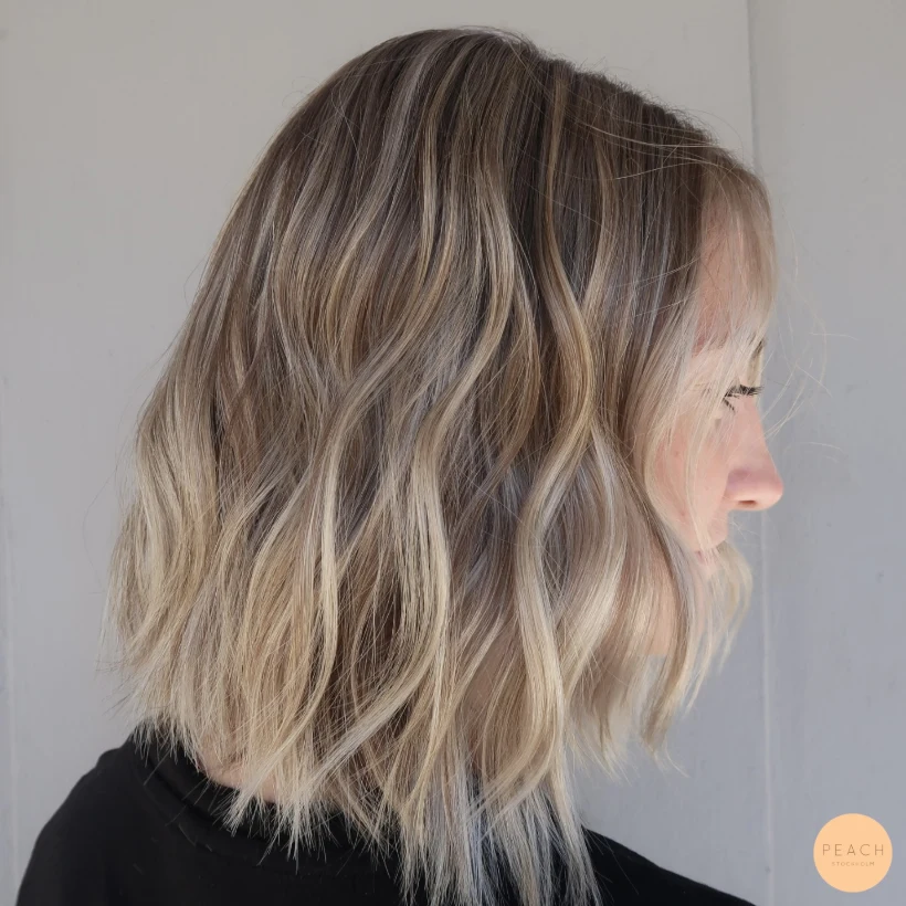 Blonde balayage short hair – inspiration 1 november 2020