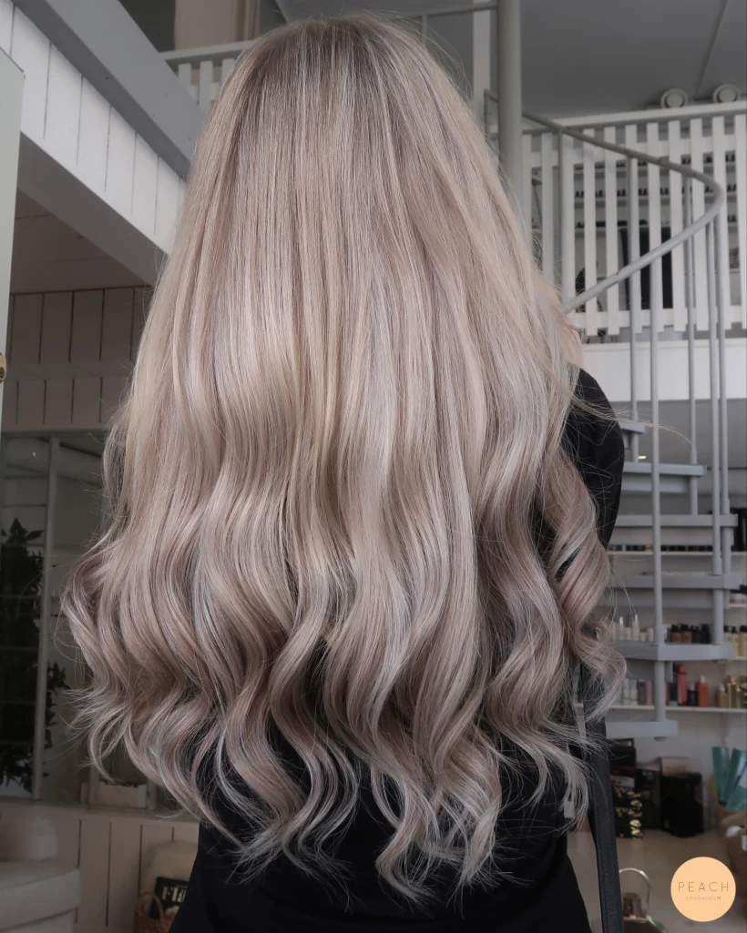 Hairtalk extensions med bröllopslook