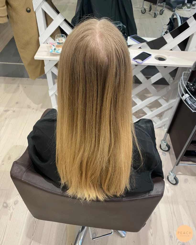 Strawberry blonde – salongsresultat av Josefine Eklund, 3 februari 2022