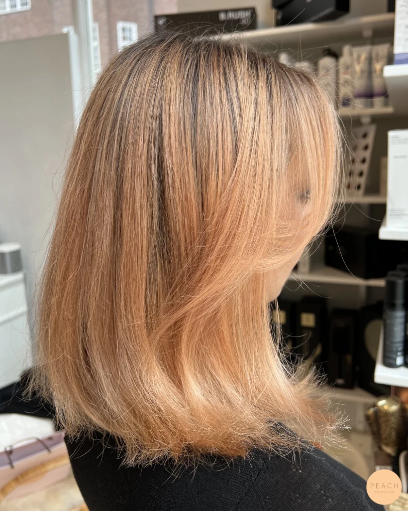 Peach blond