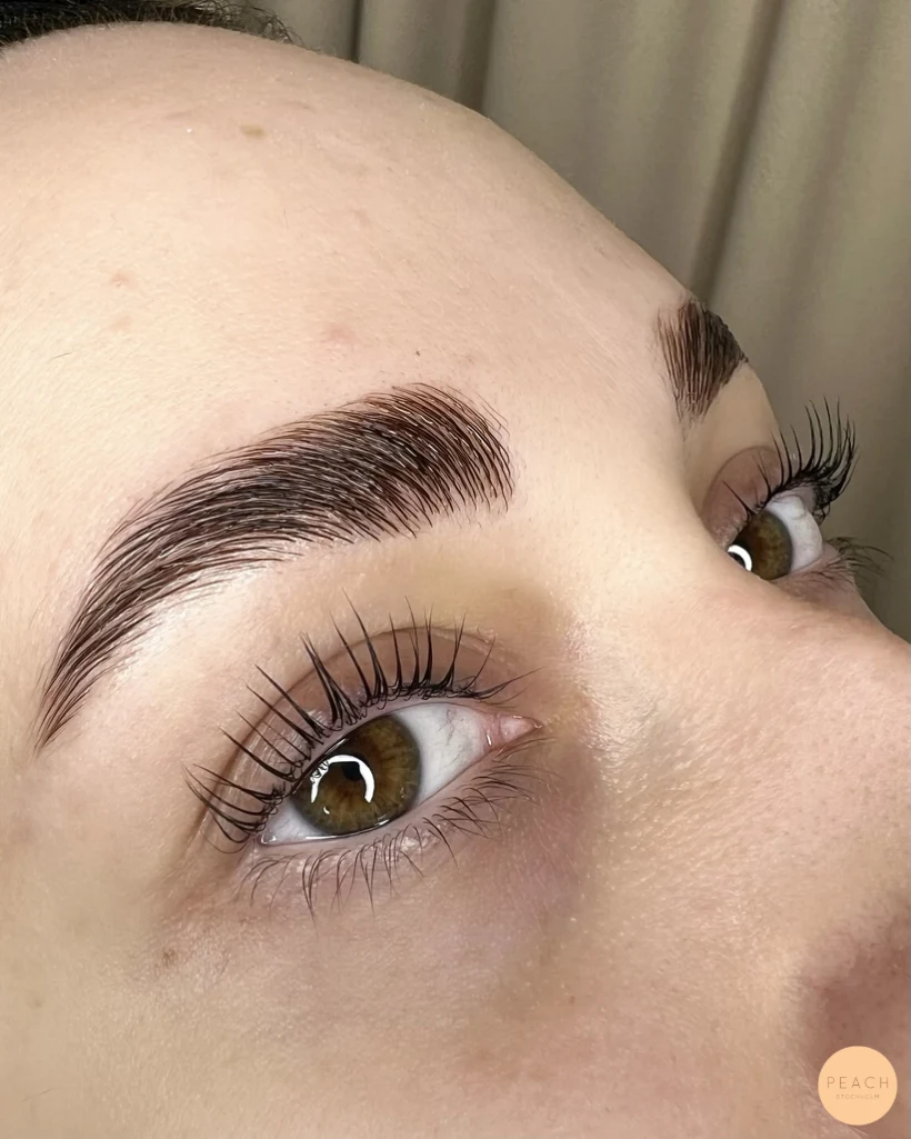 Lashlift & browlift med makeup