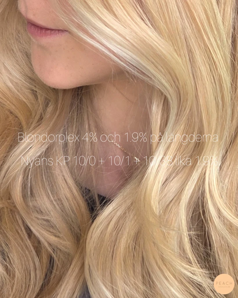 Vanilla blonde hair color 🍦