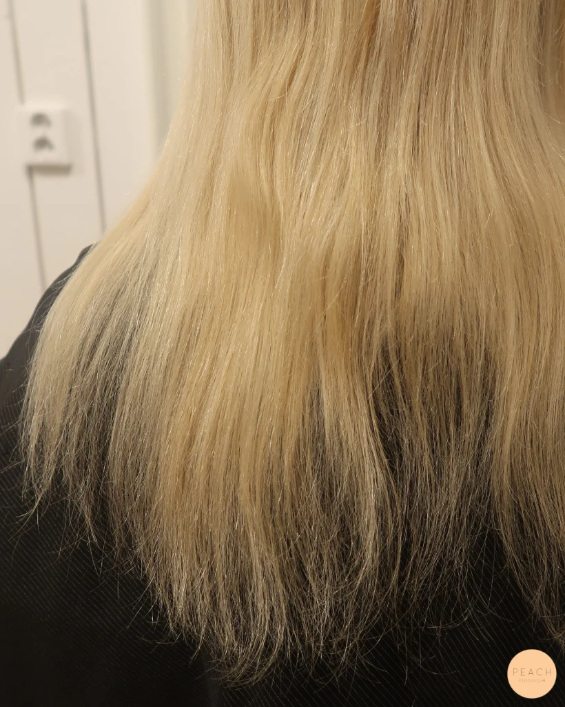 Magi med hairtalk extensions