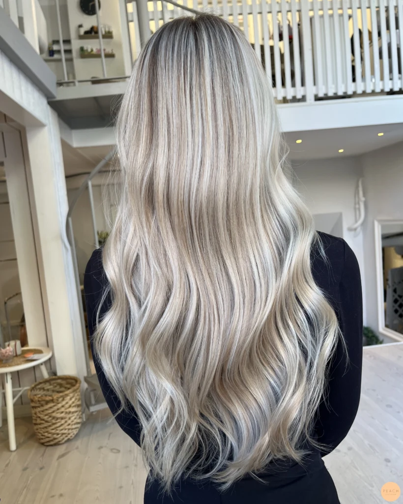 Sommarblonda slingor