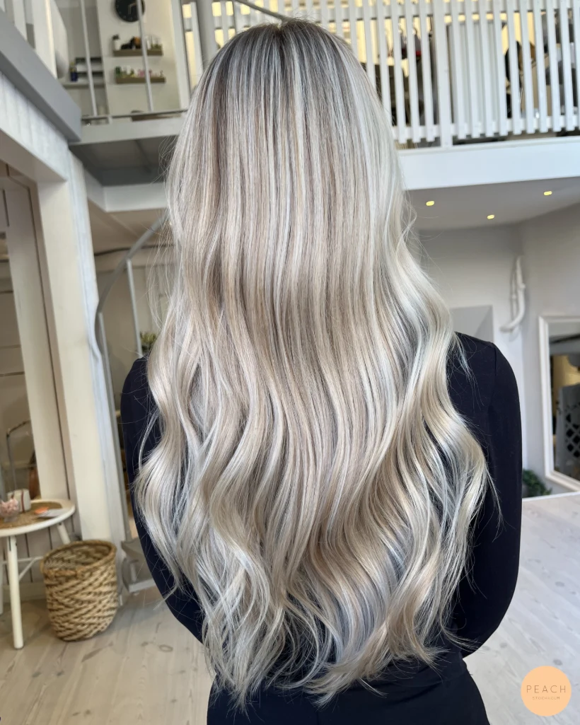 Sommarblonda slingor