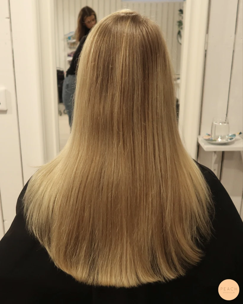 Från blond till brun – salongsresultat av Alicia Siverman, 28 oktober 2021
