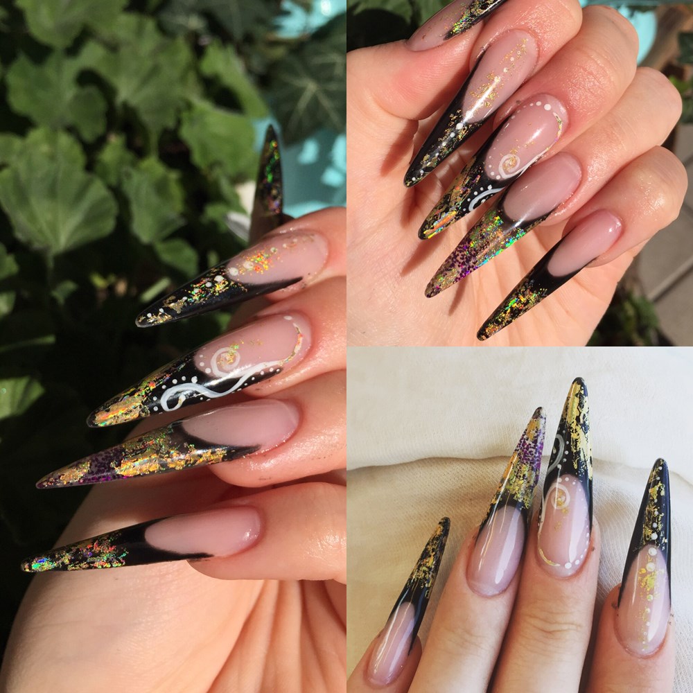 Stiletto nails