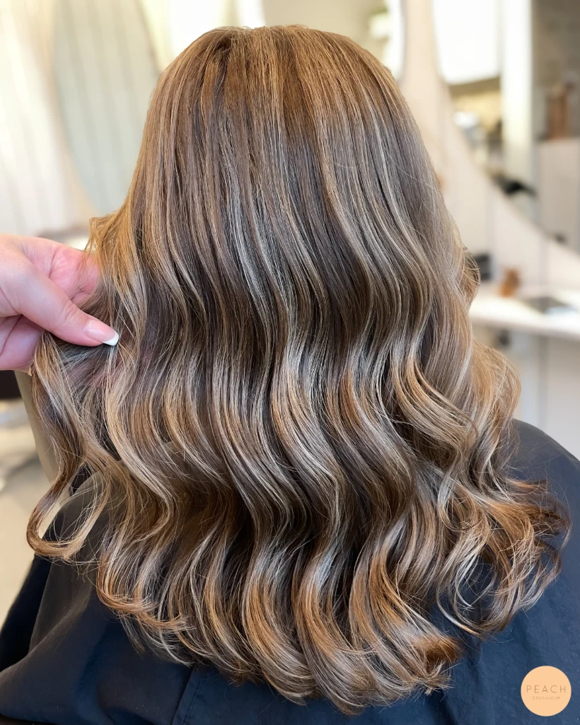Creamy hair color