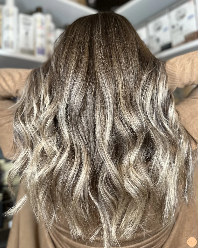 Cool balayage