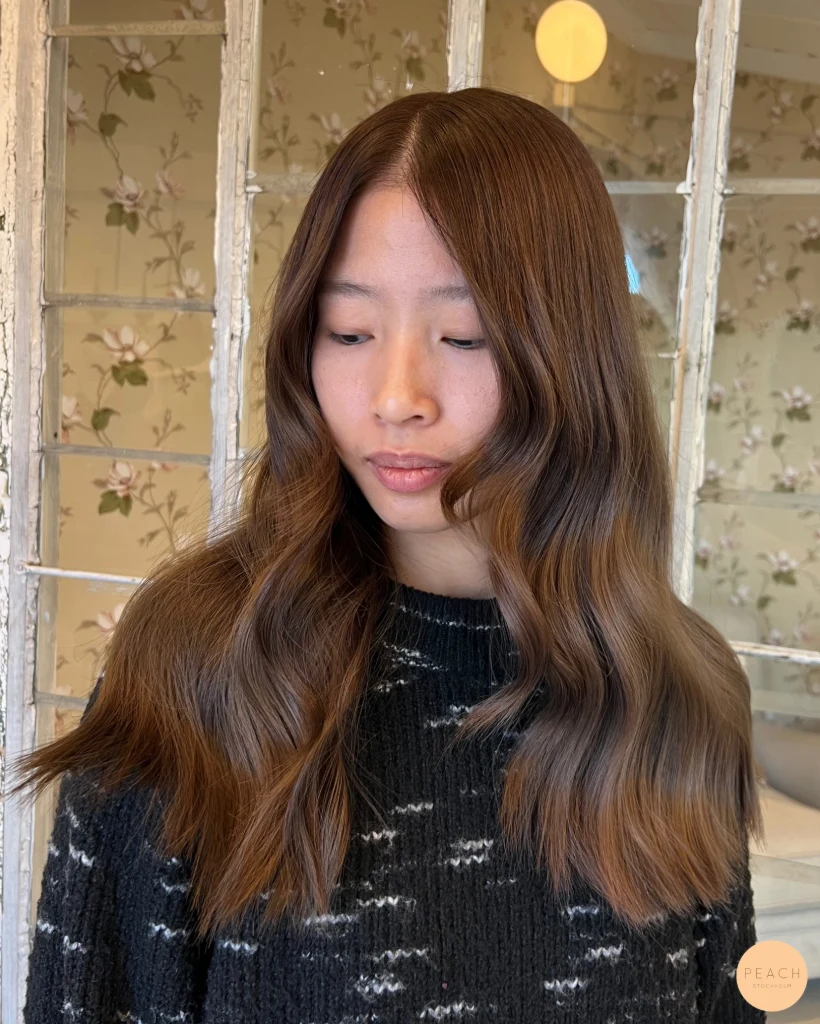 Rich brown hair color 🤎