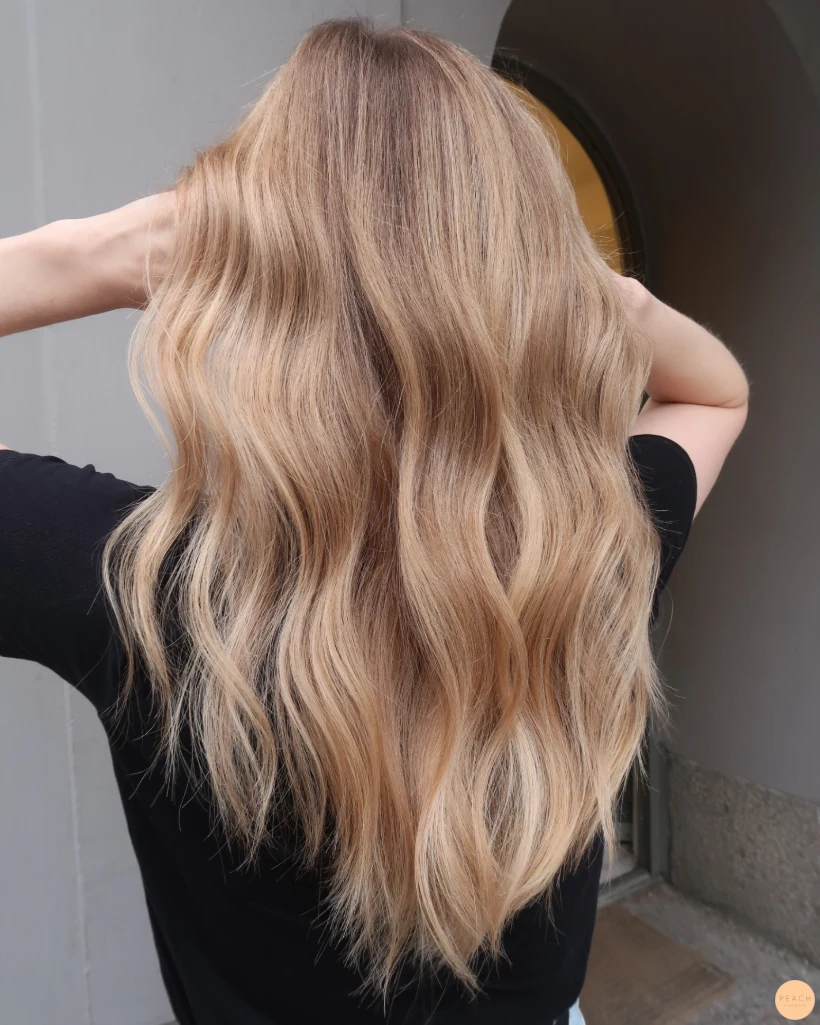 Soft balayage