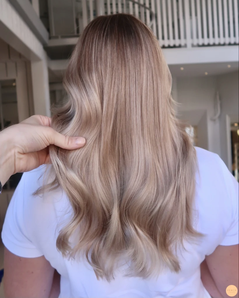 Blond balayage