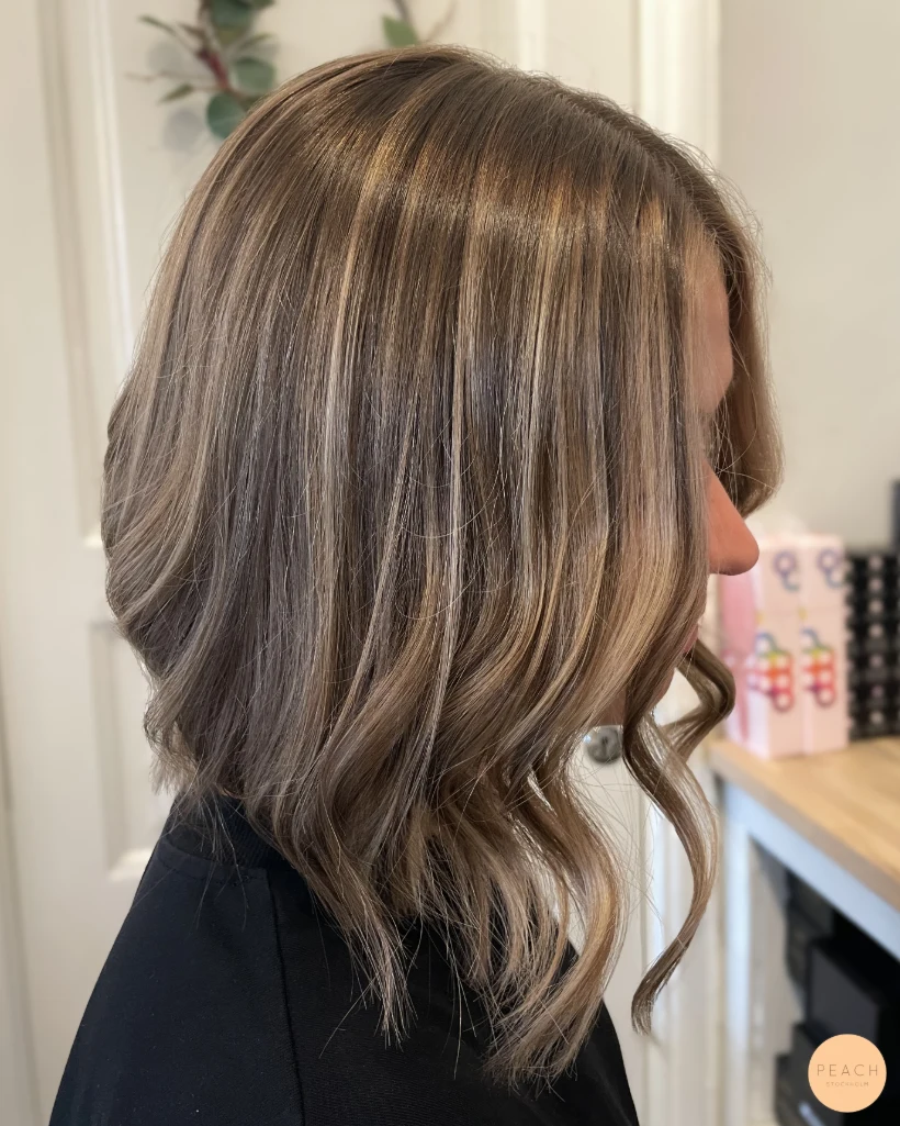 Balayage slingor – salongsresultat av Hanna Ekstrand, 27 juni 2024
