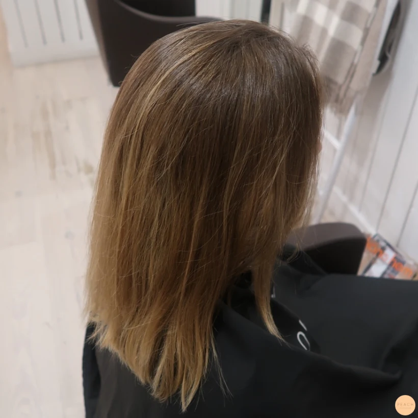 Blondfärg med slingor