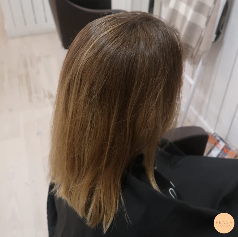 Blondfärg med slingor