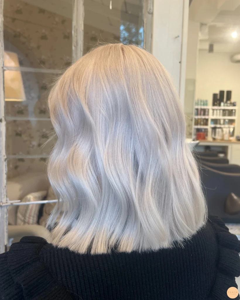 Pearl blonde hair 🤍✨