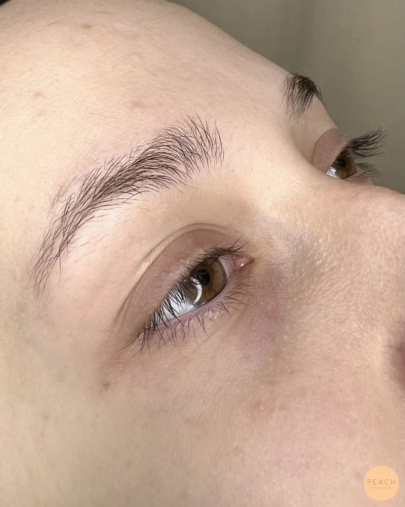 Lashlift & browlift med makeup