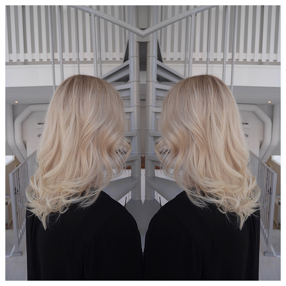 Perfect blonde hair