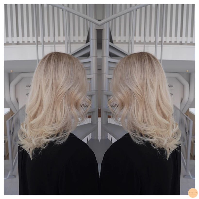 Perfect blonde hair
