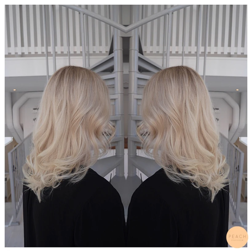 Perfect blonde hair