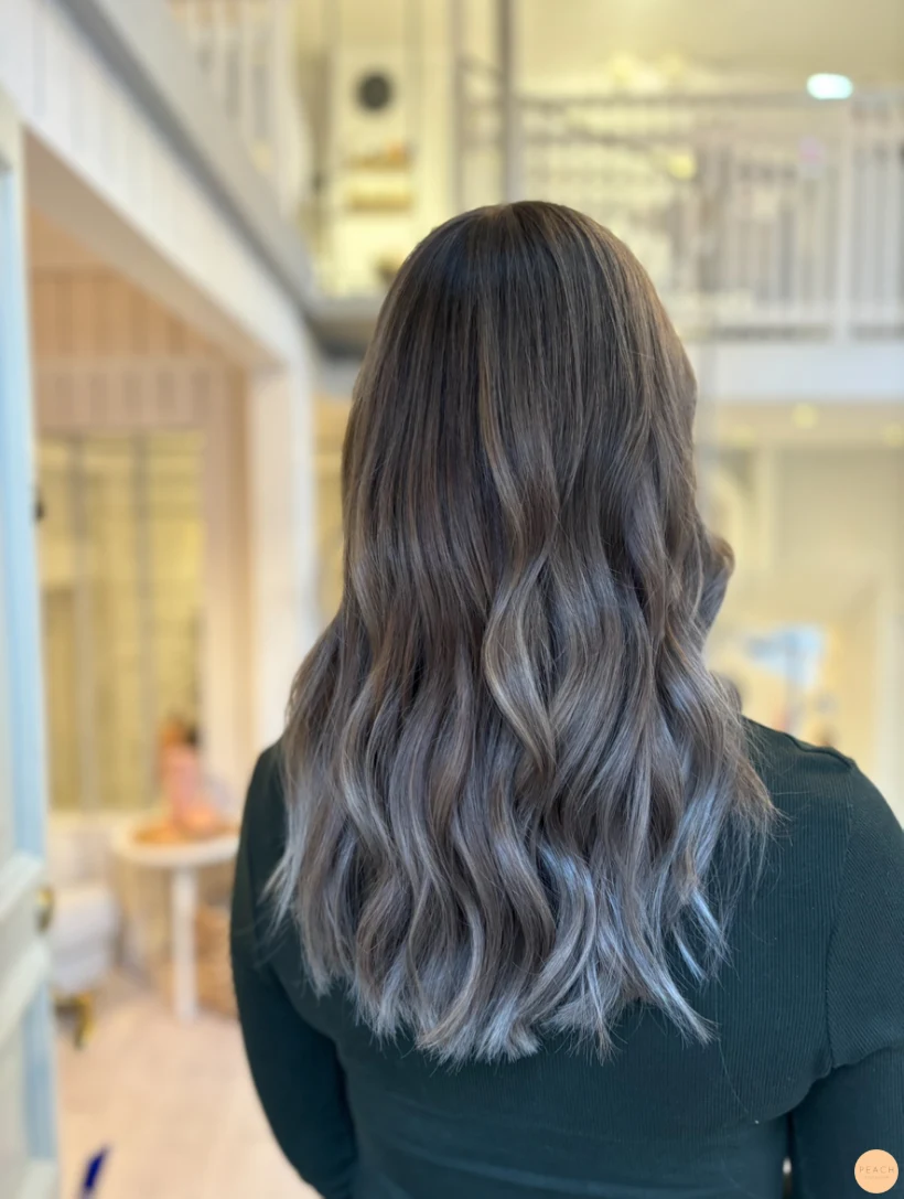 Kall bronde hårfärg