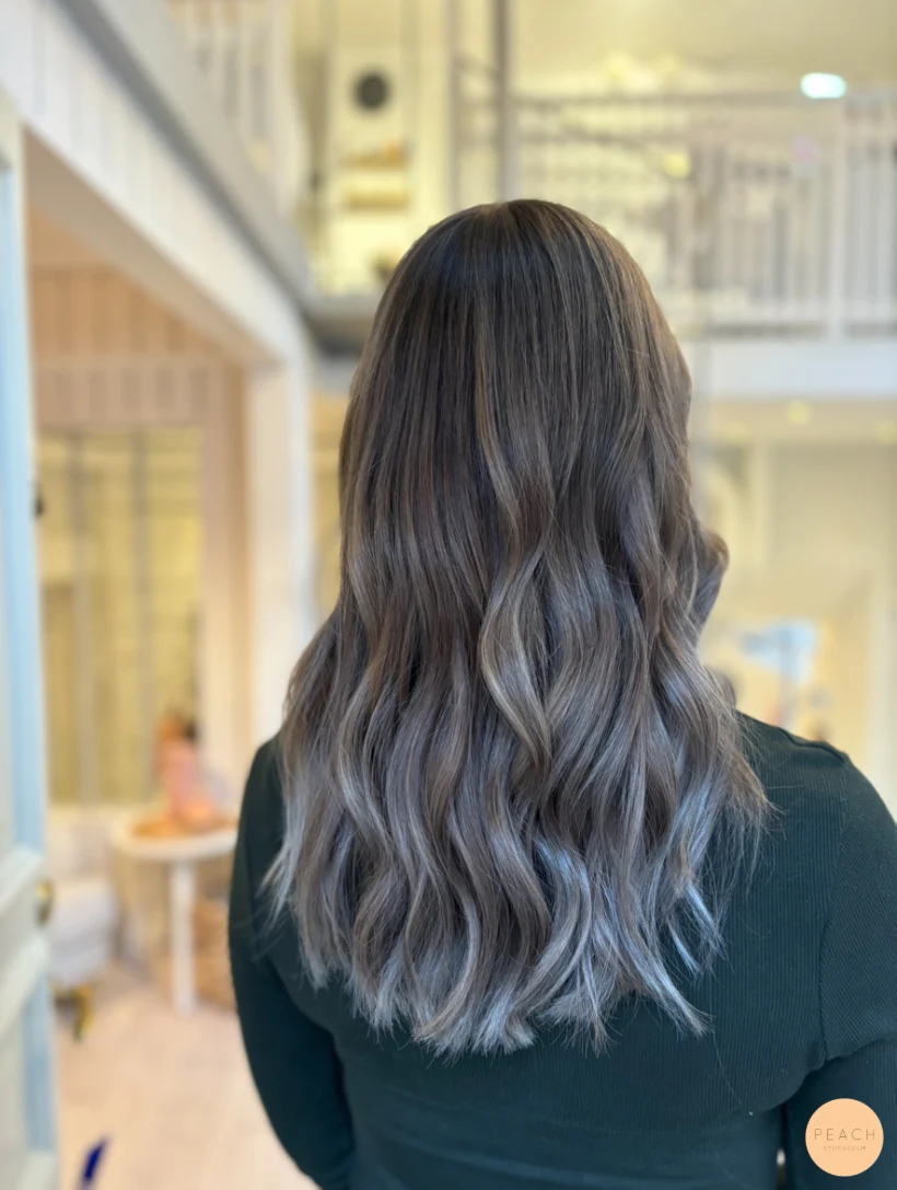 Kall bronde hårfärg