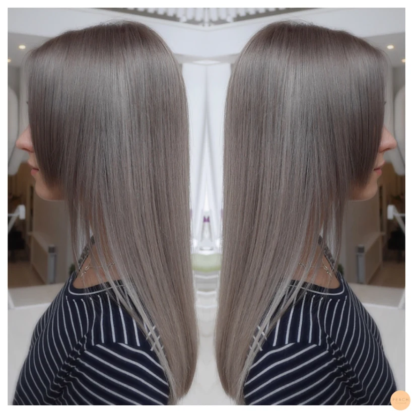 Granny hair color - grå hårfärg