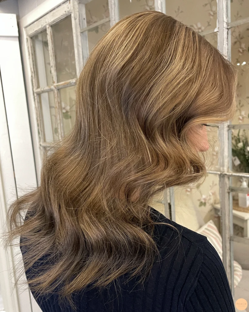 Bronde hair color