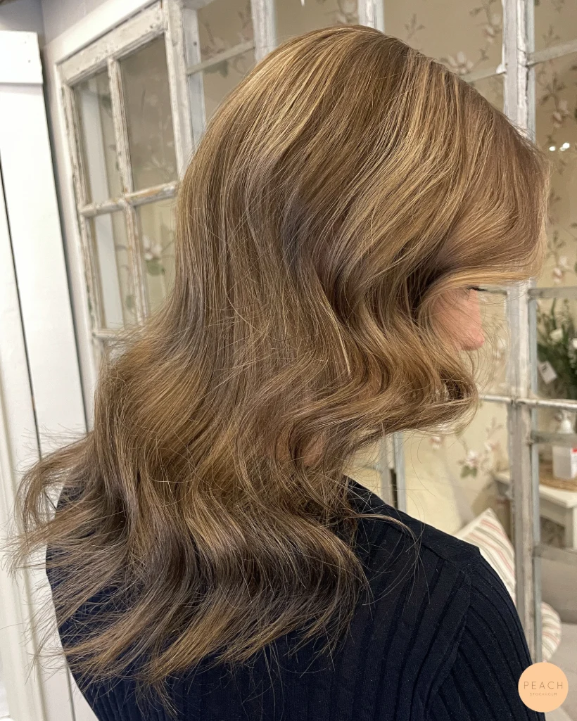 Bronde hair color
